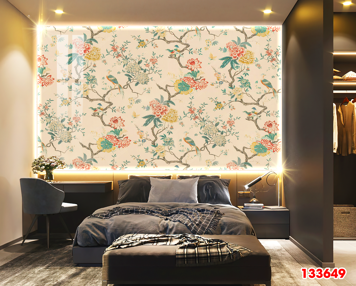 PVC tráng gương phong cách INDOCHINE PVC tráng gương phong cách INDOCHINE